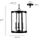 Aydenn 3 Light 11.75 inch Brushed Nickel Indoor Pendant Ceiling Light